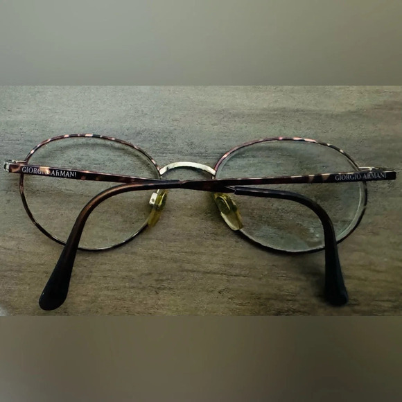 Giorgio Armani Designer glasses 222 721 Frames  Men women tortoiseshell metal - Picture 6 of 6